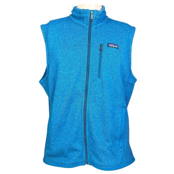 Patagonia Better Sweater XL Outdoor Hiking Gorpcore Larimar Blue - Picture 2 of 13